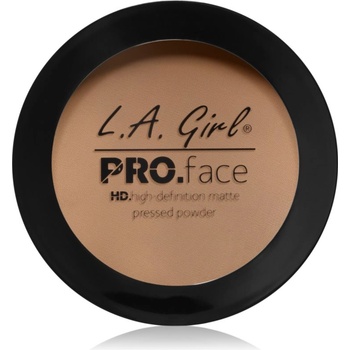 L. A. Girl Cosmetics PRO. Face HD компактна пудра с матиращ ефект цвят Buff 7 гр