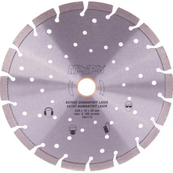 MasiPro Kotouč diam.seg.laser 250 mm 104773