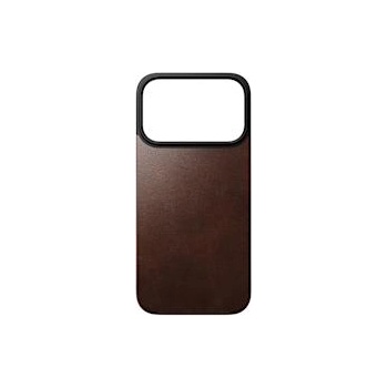 Nomad Калъф за iPhone 17 Pro Rustic Brown Horween Leather MagSafe