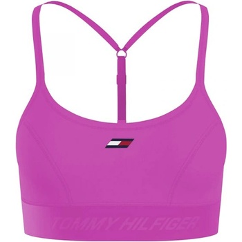 Tommy Hilfiger Дамски сутиен Tommy Hilfiger Light Intensity Essential Strap Bra - Лилав