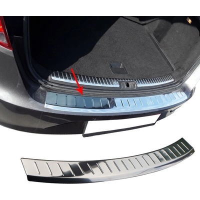 Omtec Nerez kryt hrany zadného nárazníka Seat Leon kombi 2012-2020