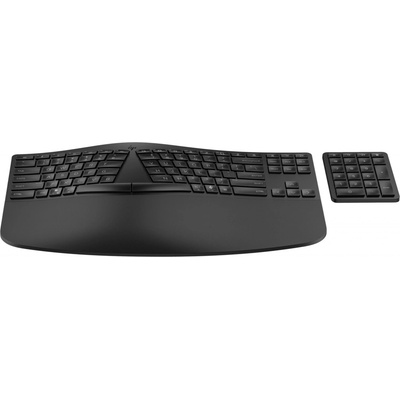 HP 960 Black Ergonomic Wireless Keyboard 7E755AA#BCM