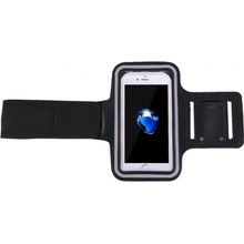 Pouzdro AppleKing sportovní na ruku s kapsou na klíče iPhone 8 Plus / 7 Plus - černé