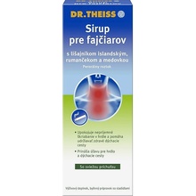 Dr.Theiss Sirup pre fajčiarov s lišajníkom rumančekom a medovkou 250 ml