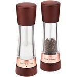 Cole & mason (Англия) Комплект мелнички за сол и пипер COLE & MASON DERWENT CHESTNUT ROSE GOLD с механизъм за прецизност - 19 см (Cole & Mason H 332296)