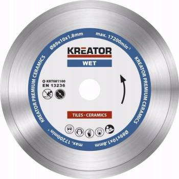 Kreator KRT081100 - Diamantový kotúč celoobvodový 89mm PREMIUM
