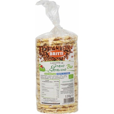 Castelfood bio pohánkové chrumkavé plátky 120 g