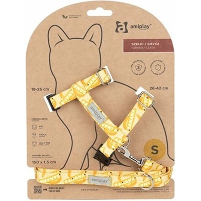 Amiplay Kšíry pro kočku BeHappyCat Banana S – Zboží Dáma