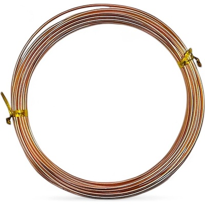 Hliníkový aranžérsky drôt 1,5mm 50g - medený