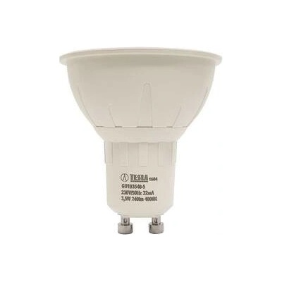 TESLA LED žárovka GU10/ 3W/ 230V/ 230lm/ 4000K/ denní bílá