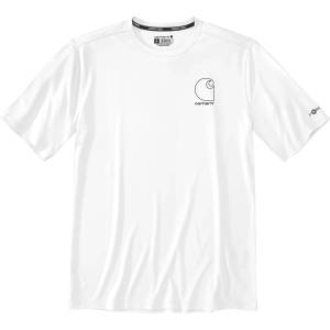 Carhartt Мъжка тениска Carhartt Force Sun Defender S/S T-Shirt - White - размер XXL (216-5776-0215)