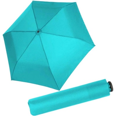 Doppler Zero 99 Minimally aqua blue deštník ultralehký skládací tyrkysový