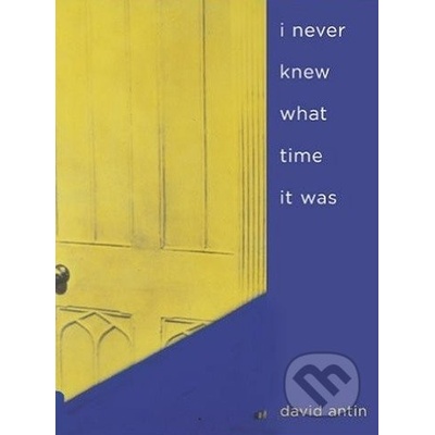 I Never Knew What Time It Was - David Antin
