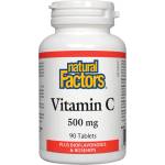 Natural Factors Vitamin C, 500 mg, 90 таблетки, Natural Factors (1300 NF)