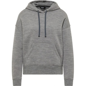 Stoic Дамски вълнен пуловер Stoic Women's MerinoWarmFleece SolbergSt. Hoody Merino hoodie - Grey / Melange (105-7750-0113)