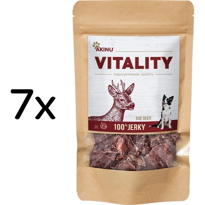 Akinu VITALITY Srnec jerky 7 x 50 g