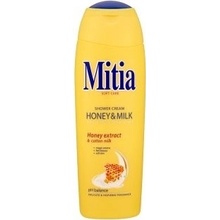 Mitia Soft Care Honey & Milk medovými extrakty sprchový gel 400 ml