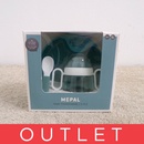 Mepal Dětská jídelní sada Mio Mepal Turquiose 3 ks