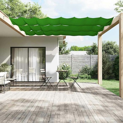 zahrada-XL Vertikální markýza světle zelená 140 x 800 cm oxfordská látka