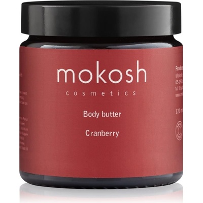 Mokosh Cranberry vyživujúce telové maslo 120 ml