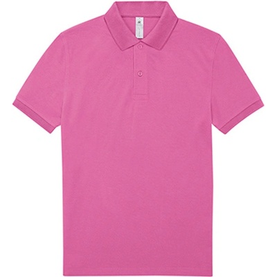 B&C polo tričko PU424 lotus pink