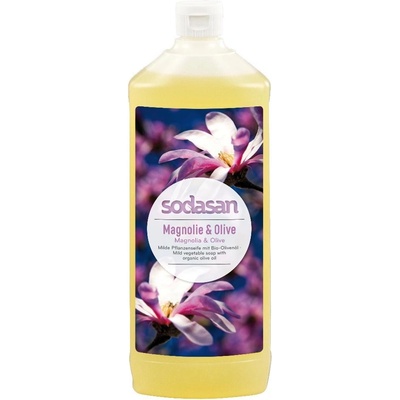 Sodasan BIO tekuté mydlo na ruky Magnólia Oliva 1 l