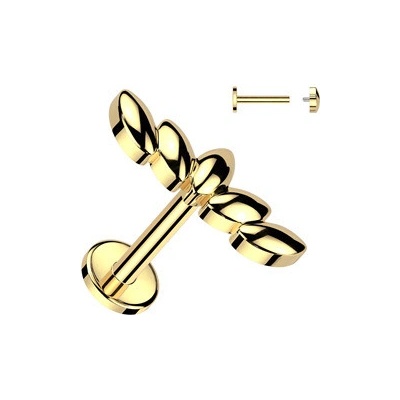 Šperky4U piercing do brady labreta cartilge LB1119-1206
