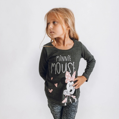 Tričko Minnie Mouse sivé