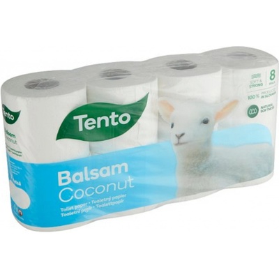 Tento Balsam Coconut 3-vrstvý 8 ks – Zboží Mobilmania