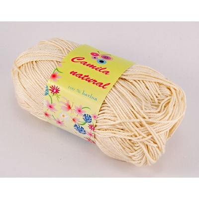 Priadza Camila natural - béžová - číslo farby 174