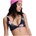 Roxy Paradise Fleur Elongated Triangle bikini top - Blue (Anthracite Paradise Fleur Swim)