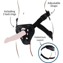 Get Real Strap-On Deluxe Harness Black