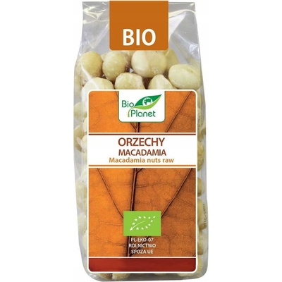 Bio planet Makadamové orechy celé orechy 200 g