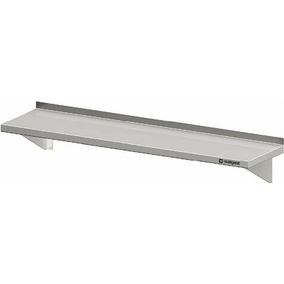 STALGAST Polica závesná na konzolách 700x400x170 mm, 981734070