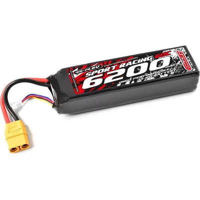 Team corally Батерия 4 клетки Team Corally Power Racing 60C 6200Mah 4S 14, 8V XT-90 Semi-Soft Case C-49246-X (C-49246-X)