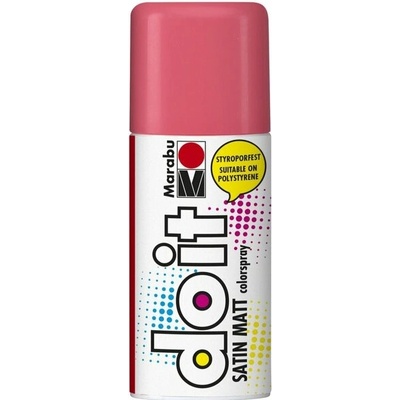Marabu Satin Matt 150 ml ružovočervená matná
