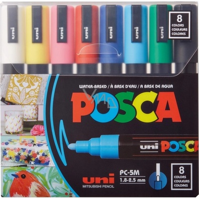 Posca PC-1M 8 ks