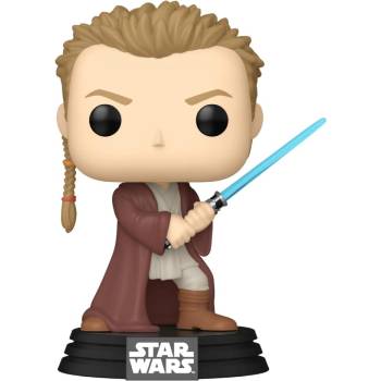 Funko Pop Star Wars Ep1 The Phantom Menace Anniversary Obi Wan Kenobi Young 699 Bobble Head 9cm