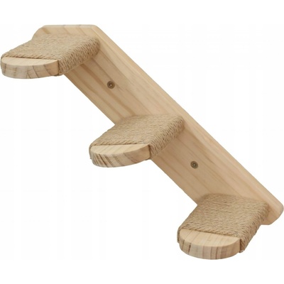 Kerbl Timber drevený rebrík 38 cm