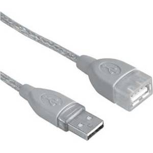 Hama Кабел - удължител HAMA USB 2.0 A-A M/F 1.5 m 45027 (4007249450272)