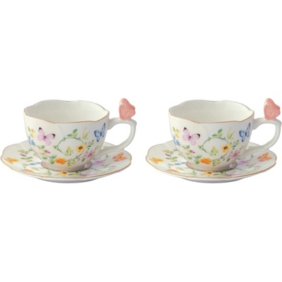 Easy Life Espresso šálka + podšálka Dancing Butterflies 2 x 120 ml