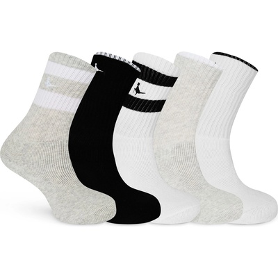 Jack Wills Чорапи Jack Wills Hitchly Crew Socks 5 pack - Black/White