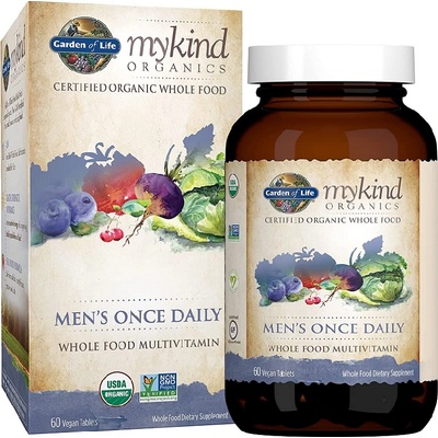 Garden of Life Mykind Organics Mens Once Daily, 30 Vegan Tablets