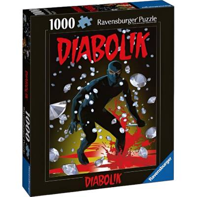 Ravensburger Пъзел Ravensburger от 1000 части - Diabolik: В търсене на диаманти (7012001513)