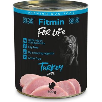 Fitmin dog For Life Turkey 800 g