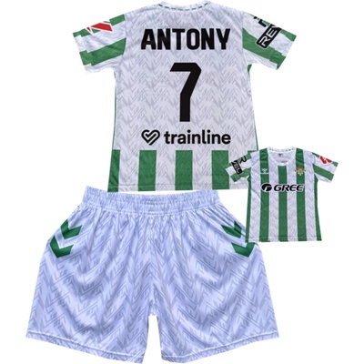Numberoplus dětský fotbalové dresy Komplet Real Betis Antony.Č07 – Zboží Dáma