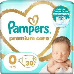 Pampers premium care S0 (30 бр. /фол)