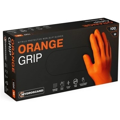 Rukavice Nitrile Gloves Orange Grip 90ks, vel.XL-10 | Zboží Auto