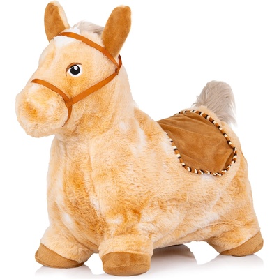 TOYS Детско подскачащо конче със звук кафяво (rhhop02401brow)