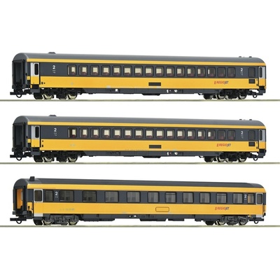 Roco set osobních vozů Regiojet 6200082 – Zboží Mobilmania